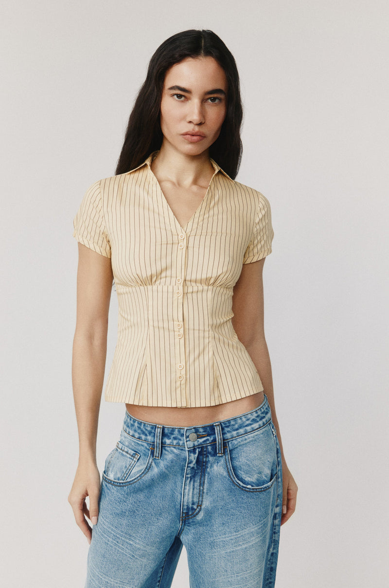 Mikayla Top | Beige