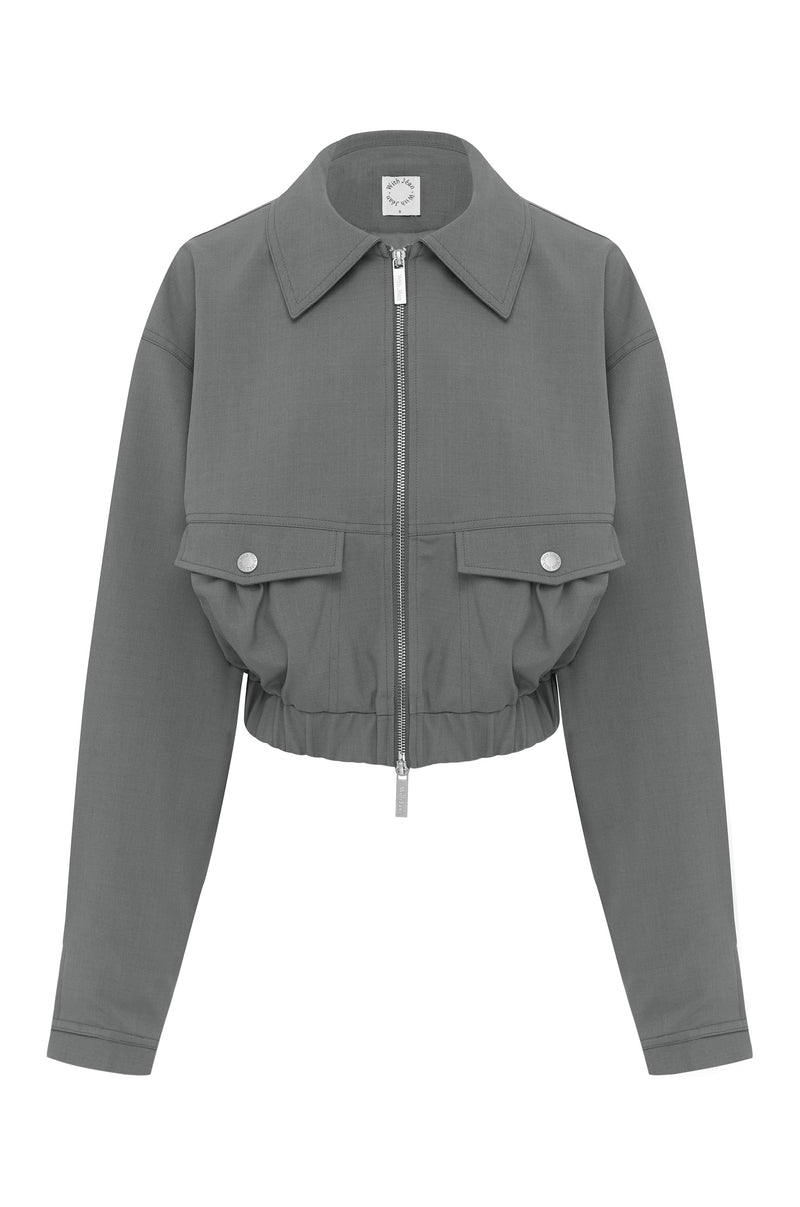 Monroe Jacket | Charcoal
