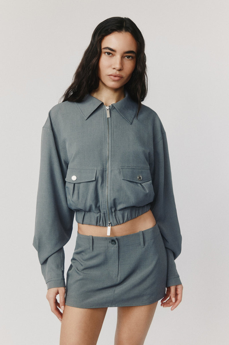 Monroe Skirt | Charcoal