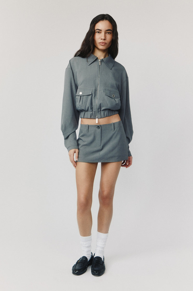 Monroe Skirt | Charcoal