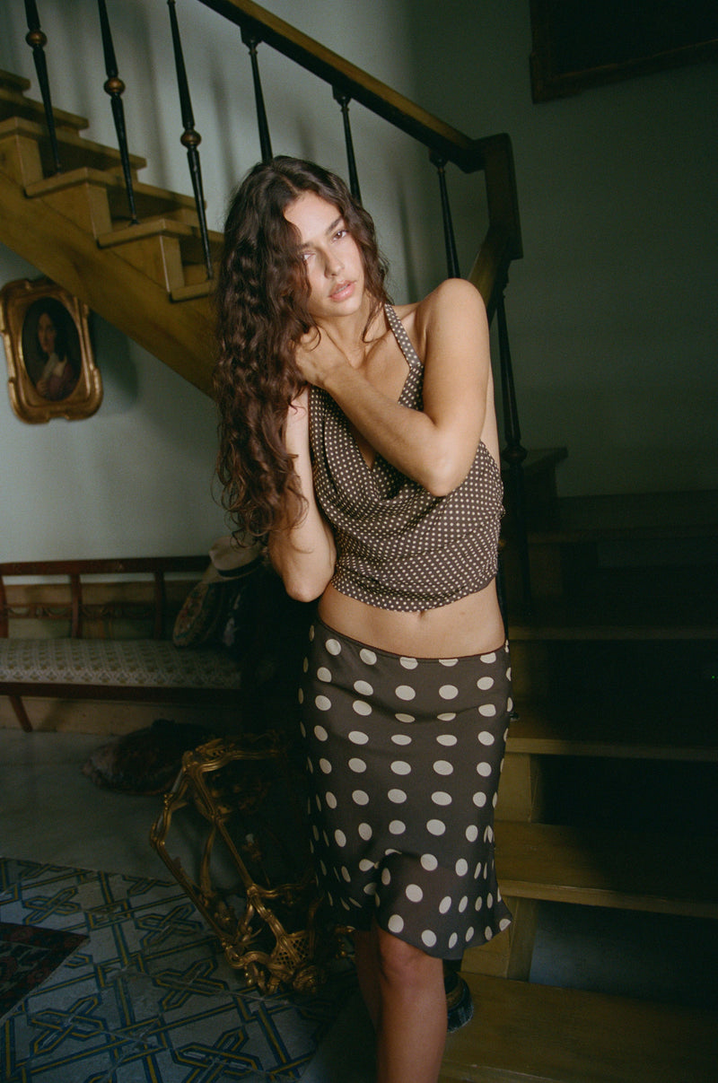 Penny Skirt | Yellow Dot