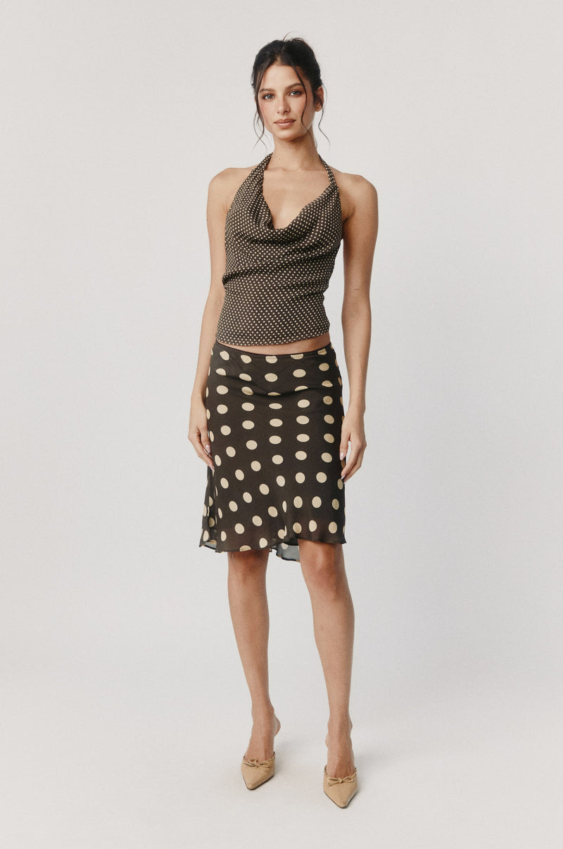 Penny Skirt | Yellow Dot