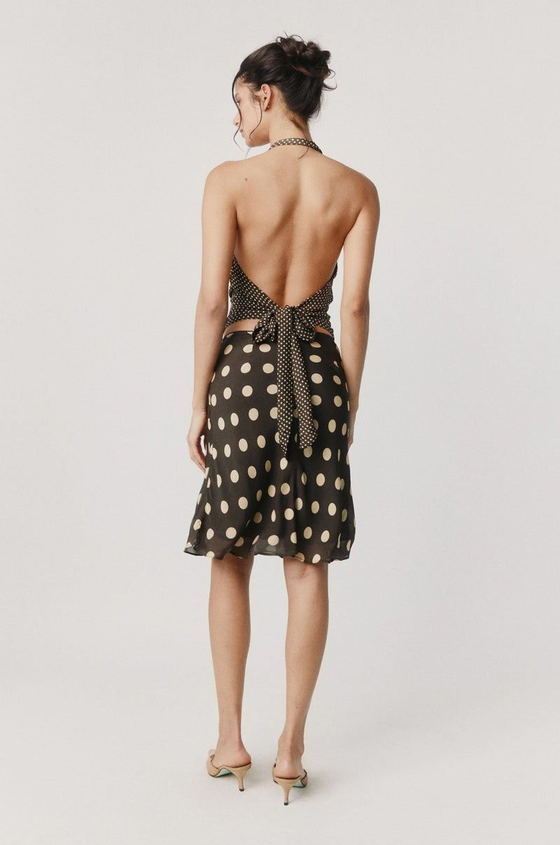 Penny Skirt | Yellow Dot