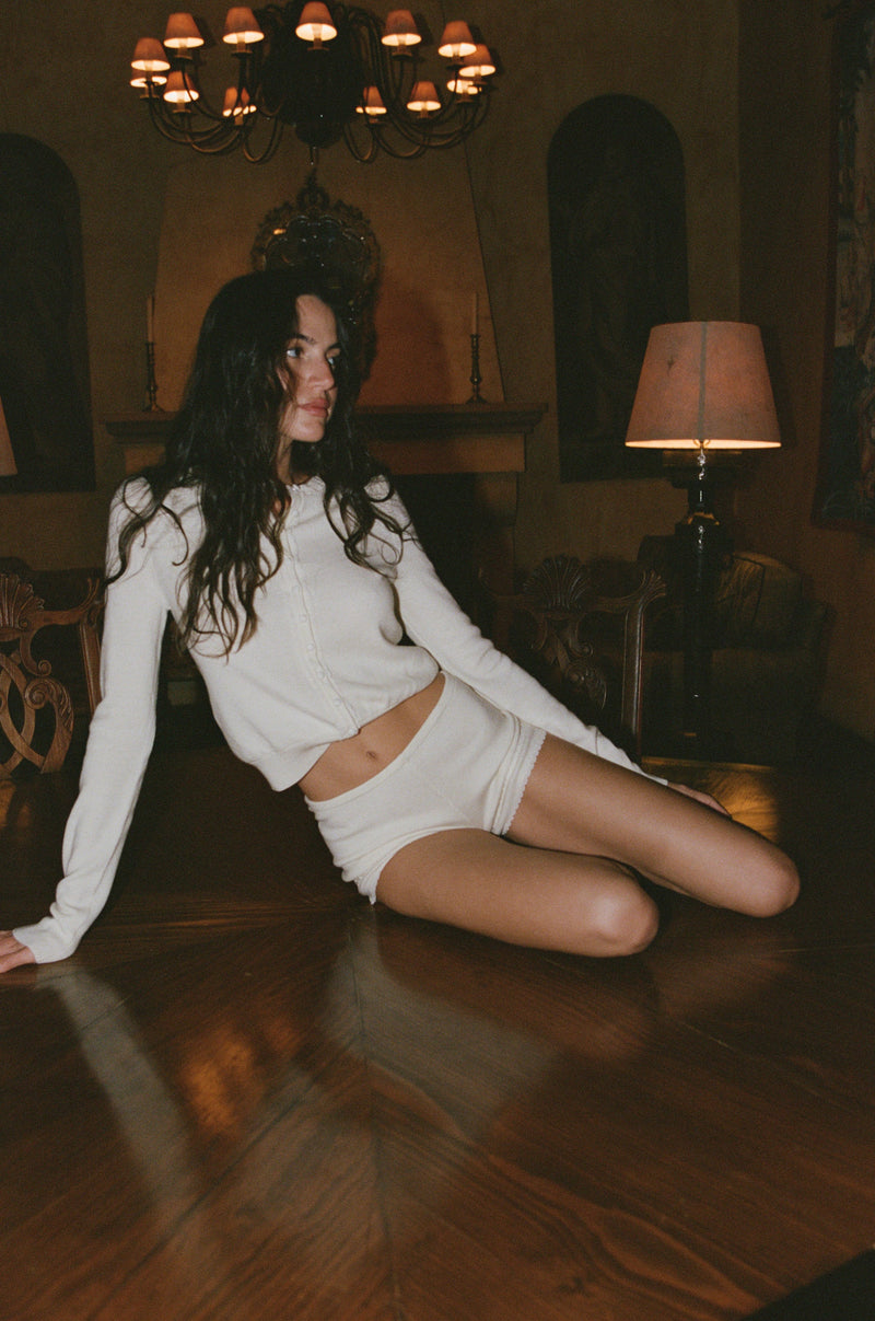 Poppy Shorts | Cream