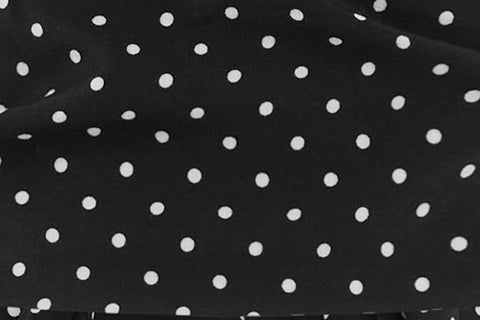 Rendezvous Top | Black Polka Dot