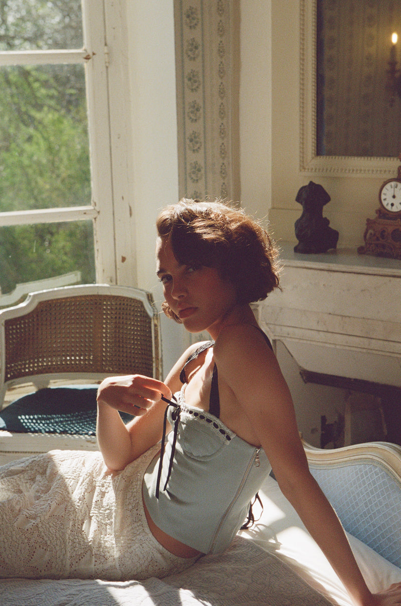 Ryder Top | Baby Blue