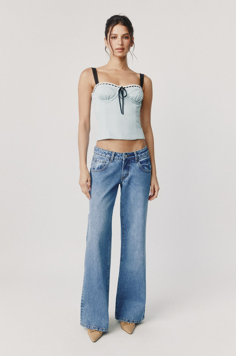 Ryder Top | Baby Blue