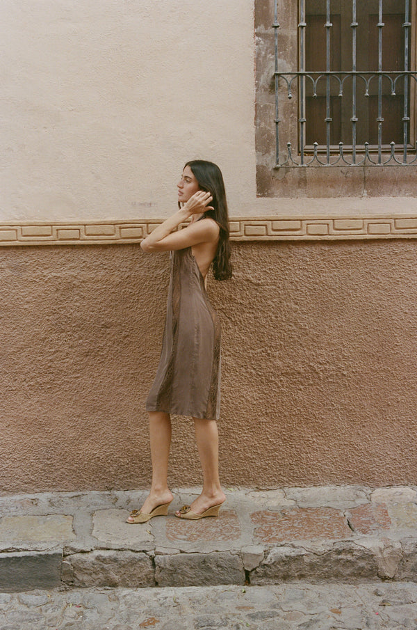 Scarlett Dress | Brown