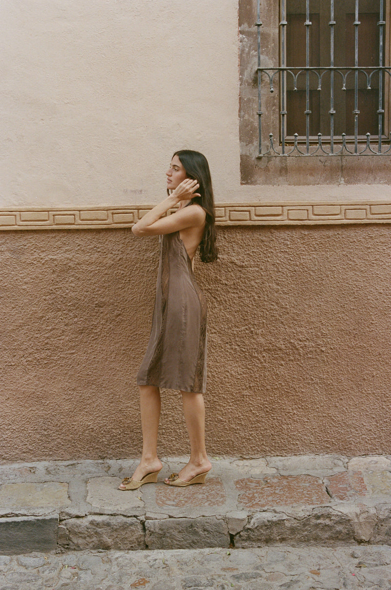 Scarlett Dress | Brown