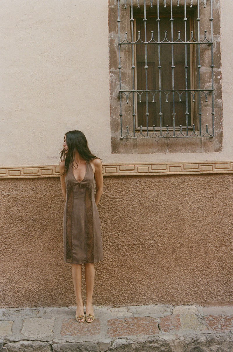 Scarlett Dress | Brown