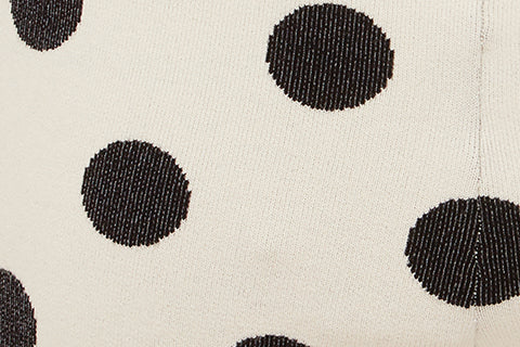 Selma Shorts | Black / White Dot