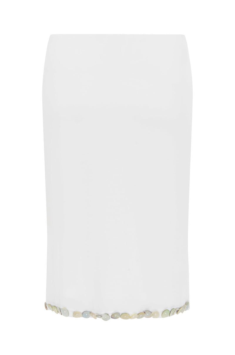 Sonny Midi Skirt | White